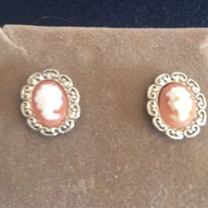 Cameo Earrings